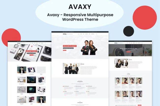 Szablon WordPress Premium Avaxy