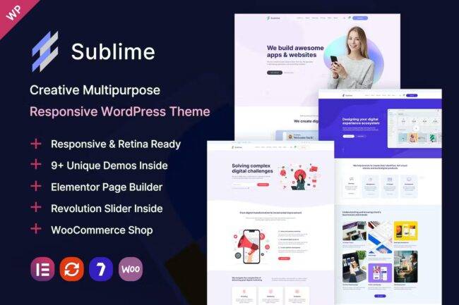 Szablon WordPress Premium Sublime